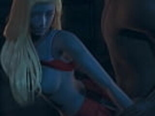 3D Game Honey Select 2 Blonde Cheerleader sex handjob cowgirl