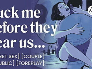 ASMR Audio Porn: Secret Public Sex with Your Boyfriend in the Bathroom &ndash_ Foreplay &amp_ Dirty Talk &ndash_ Erotic Audio Roleplay for