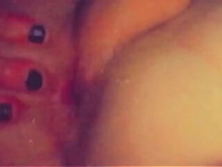 Cute dirty femboy slut sloppy ass fingering close-up! Love that sound:D