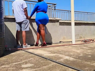 Huge Ass Ebony MILF Banged By Big Black Cock Boyfriend