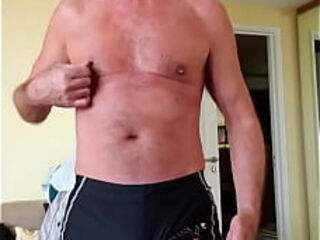 Pervy PapiFachero loves his fat daddy dong in his tight Muscle Alive gym shorts! #maturegay #gaymaduro #gaydaddy #gaydadd ...