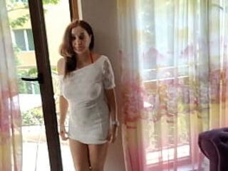 Fucked neighbor&#039_s wife in all holes while husband was on a business trip!