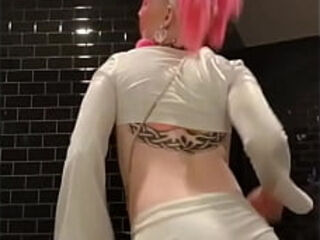 Had the best time at the AVN Expo!  #transgirl #bimbo #bimboner #tattooed #altgirl #pink ...