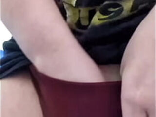 rubbing my bulge up close [vert]