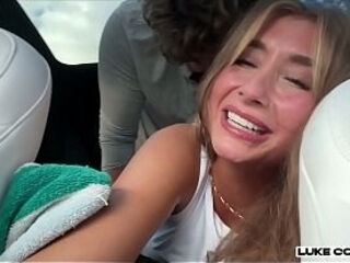 Sexy Lily Phillips Fucking Luke Cooper In Self Driving Tesla