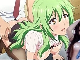 ALUMNO PERVERTIDO SE COJE A SU PROFESORA EN LA ESCUELA - Hentai Mesu Kyouchi Ep. 4