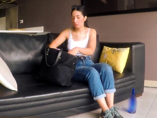 Amateur Latina Teen Cowgirl Riding BWC