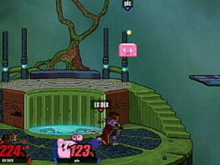 le meto santa verguiza SSF2 peleando contra plc