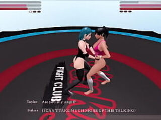 Bulma VS Taylor Watkins (Kinky Fight Club)