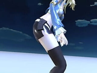 Anime Girl Dance hot