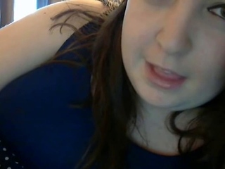 Chubby Brunette Big Boobs Dildo Masturbation