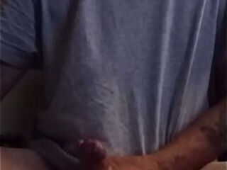 Grampa can'_t control cummin!