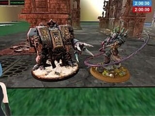 Enfrentamiento Warhammero Lucius el Eterno VS Bjorn The Fell Handed