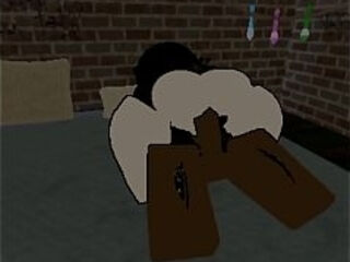 She enjoys her friend'_s BBC while her boyfriend is at work, carelessly ending up in her tight pussy | Roblox Condo