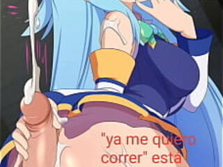 Joi en espa&ntilde_ol Aqua hentai