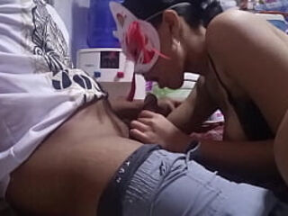 Unang Chupa sa New Year Pinay Teen