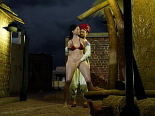 Village headman fucks Savita Bhabhi'_s tight pussy in a public field - Savita Bhabhi'_s Business Deal