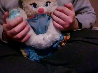 Fingering Belle the Bear