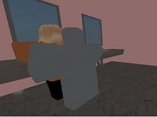 School Nerd Gives Blowjob and Gets Fucked In Her Pussy (Roblox)