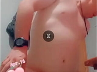 Sissy big ass fucks dildo
