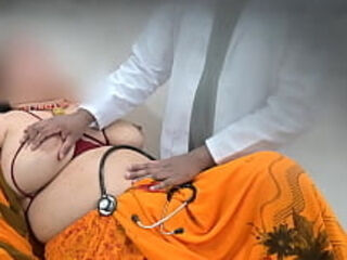 Doctor checking patient and got tempted