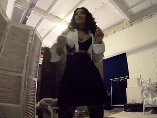 Sexy Busty Fit Brunette MILF Enjoys Wet Cunni, Dances Strip & Gets Fucked Up To Squirting - BTS