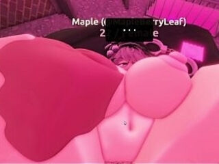 Demon Breeds a Needy Puppy Girl in Roblox (ft. @Sweetmaplemuffins)