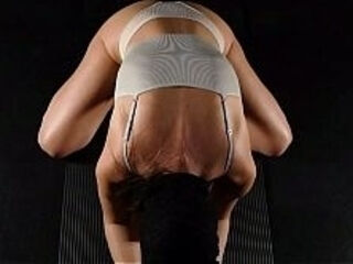 Sensual Yoga in my panties perfect for edgind
