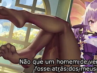 Keqing Joi - Genshin Impact Femdom (Pt-Br)