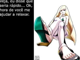 Joi Lusamine rapidinha com os p&eacute_s (Pt Br)