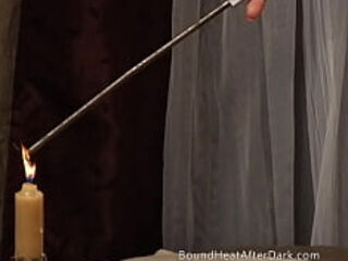 Tight Tied Up Lesbian Slave Moans And Orgasms From Fingering With Mistress