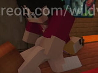 Nami x Luffy One Piece hentai - Mineccraft