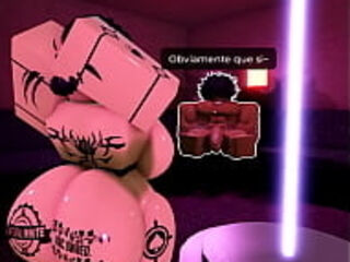 Blanquita enga&ntilde_a a su novio por un BBC| Roblox