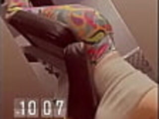 Gran Culo Ejercitandose en el Gym