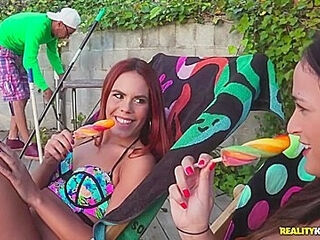 Big Dick Service - Claudia Bavel And Gala Brown
