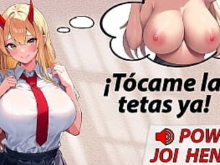 Power te pajea si le tocas las tetas. - JOI hentai voz espa&ntilde_ola.
