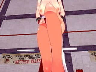 [3D HENTAI] MAI SHIRANUI fights Futa POISON in an intense SEX BATTLE !!! [King of Fighters VS Street Fighter]