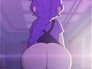 Lyly doll being penetrated anally