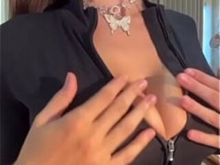 Stepmom showed me her nipples