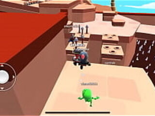 Jugando stumble guys