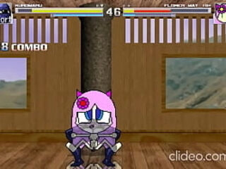 Kuromaru vs Flower May MUGEN