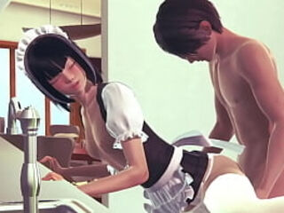 Ask the maid girl to serve me-HoneySelect2