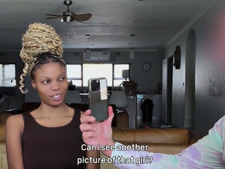 Real Amateur Ebony Tricked Into Wild Sex