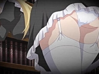 Fucking the busty maid  hentai