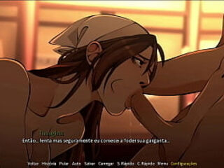 Naruto Shinobi lord ep especial - Tirei a virgindade da Ayame filha do Chefe Ramen Ichiraku