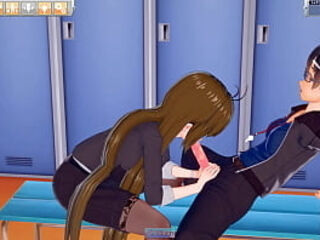 Koikatsu, Hentai Office Girl Mina Spoils Hard Cock