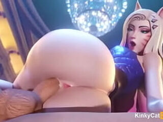 LEAGUE OF LEGENDS - AHRİ SEX 3D