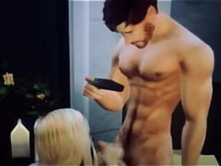 Sims 4 Hunk Blowjob and Jazz