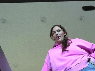 Blue eyed redhead amateur babe fucking pov