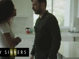 Slim Busty Curly Ebony Babe Tempts Her Dad-in-law To Fuck Her Hard To Pay Back To Her Cheating Hubby